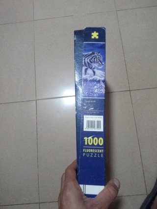 Puzzle 1000 Piezas Tigre Fluorescente
