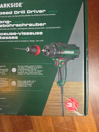 Taladro Atornillador Parkside PNS 300 C3
