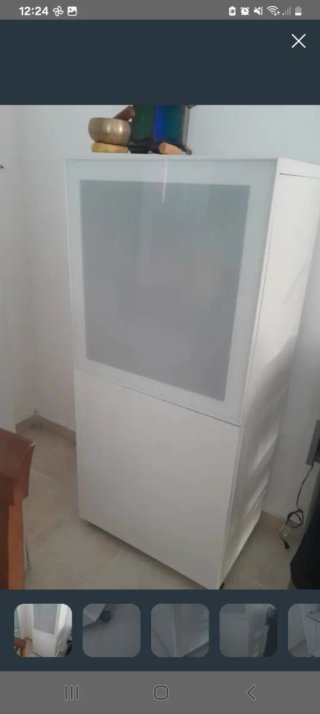Columna Vitrina Besta IKEA