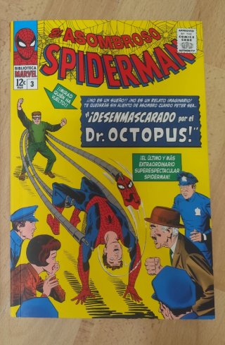 El Asombroso Spiderman n° 3. Biblioteca Marvel.