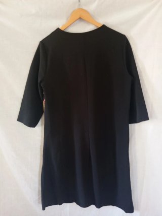 Vestido Zara Estampado Barroco Tamanho L