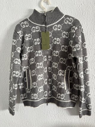 Sudadera Gucci Gris y Blanca