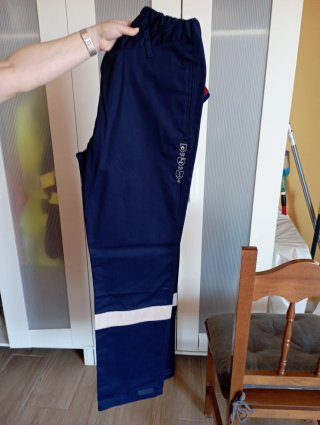 Pantalón de electricista azul