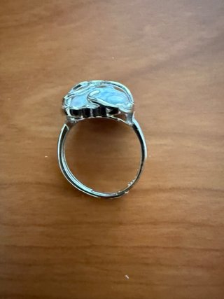Anillo Plata S925 Perla Barroca