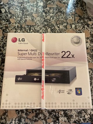Regrabadora DVD Interna LG GH22
