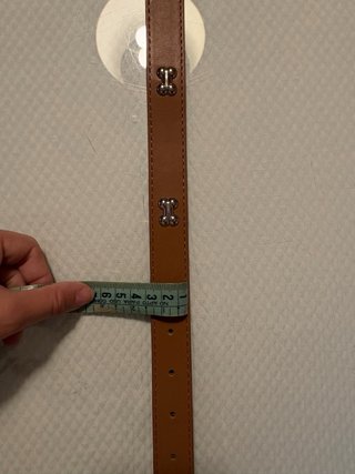 Collar para perro marrón