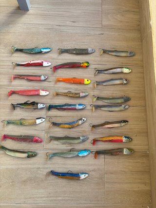 25 Vinilos Pesca 150-200g