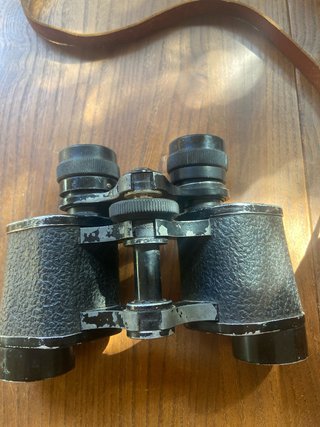 Prismáticos Antiguos Hunalex París 8x25 con funda