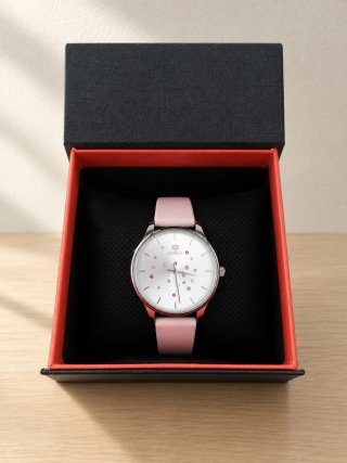 Reloj Marea Rosa y Plateado