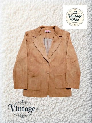 Americana de pana camel vintage