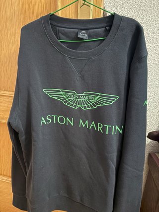 Sudadera Aston Martin Logo Verde