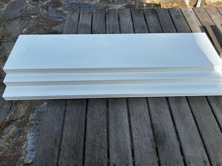 3 Scaffali Bergshult e 6 Supporti Ramshult IKEA