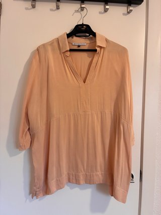 Blusa Adolfo Domínguez rosa empolvado