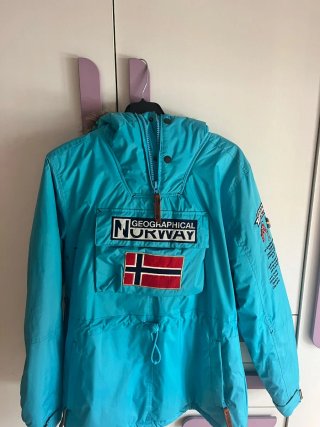 Anorak Geographical Norway Celeste