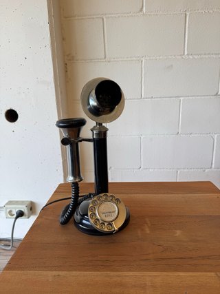 Teléfono Vintage de Sobremesa Estilo Inglés