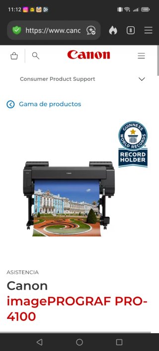 Plotter Canon imagePROGRAF PRO-4100