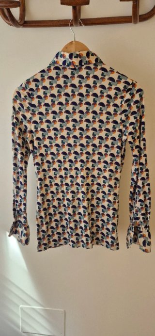 Blusa Estampada Vintage Taiwan