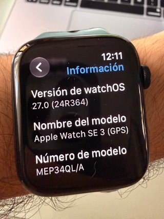 Apple Watch SE 3 44mm Negro Medianoche