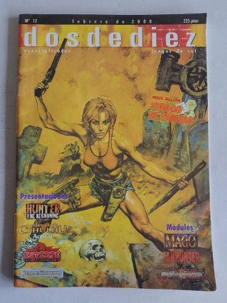 Revista juegos de rol: Dosdediez nº 12, feb-2000.