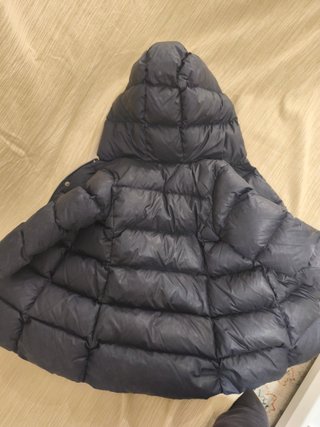 Abrigo niña azul marino talla 4