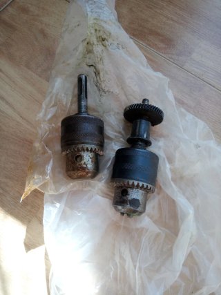 2 Cabezales Portabrocas Taladro