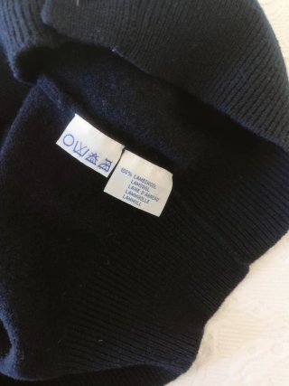 Chaleco de lana azul Polo Ralph Lauren talla L