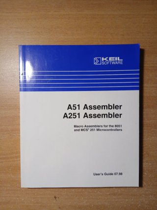 User's guide A51 assembler