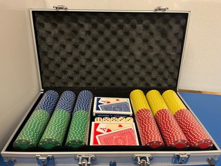 Valigetta da Poker con Fiches e Carte