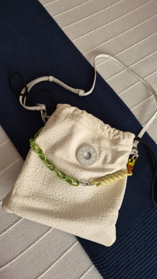 Bolso Bimba y Lola de Piel Beige