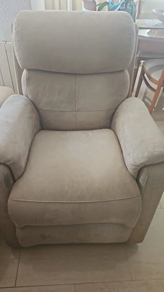 Sillón Individual Beige