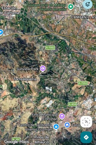 Alquilo parcela rústica 4200m2, en Alhaurín