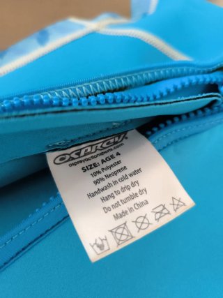 Neopreno Infantil Azul
