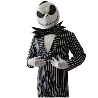 Disfraz Jack Talla L, Máscara Calabaza Skellington