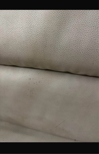 Sofá de piel beige Recoger al menos 3 personas