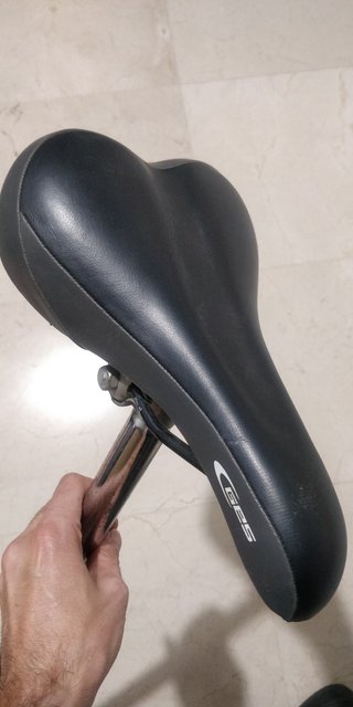 Sillín GES + Tija Larga Bicicleta Estática