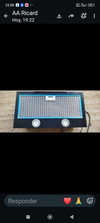 Extractor Teka Silencioso Casi Nuevo