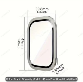 3 Protectores de Pantalla Apple Watch Ultra 49mm