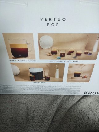 Cafetera Nespresso Vertuo Pop Krups