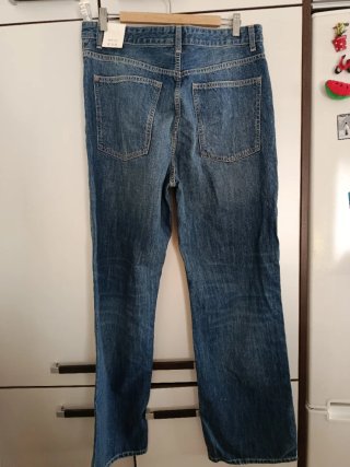 Vaqueros Zara TRF Wide Leg Tiro Alto
