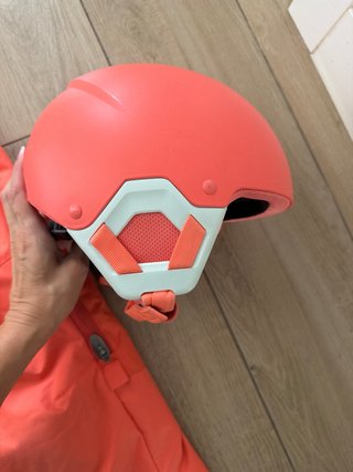 Peto de Esquí y Casco niña Decathlon