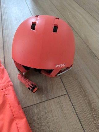 Peto de Esquí y Casco niña Decathlon