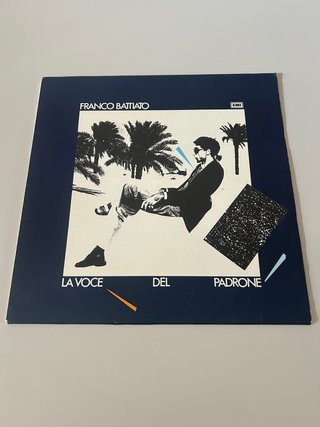 Franco Battiato - La Voce Del Padrone, lp vinile