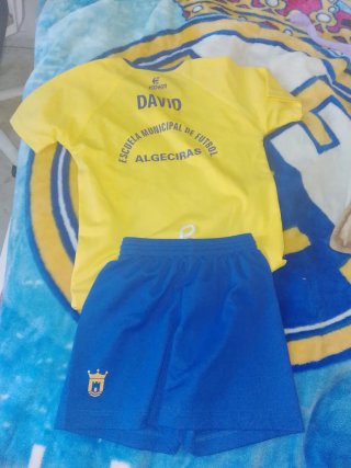 Equipación Fútbol Infantil David Algeciras