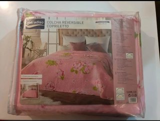 Copriletto Meradiso Matrimoniale Reversibile