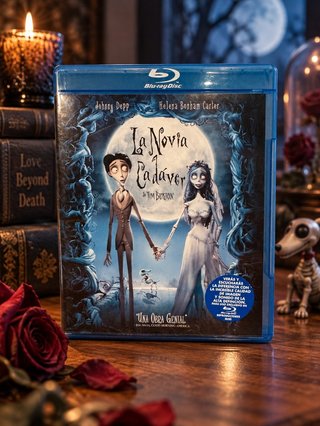 La novia cadáver Blu-ray Tim Burton Johnny Depp