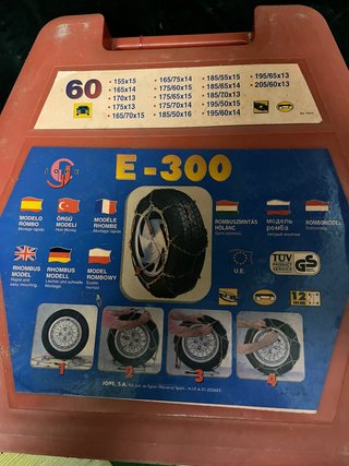 Cadenas de nieve Jope E-300