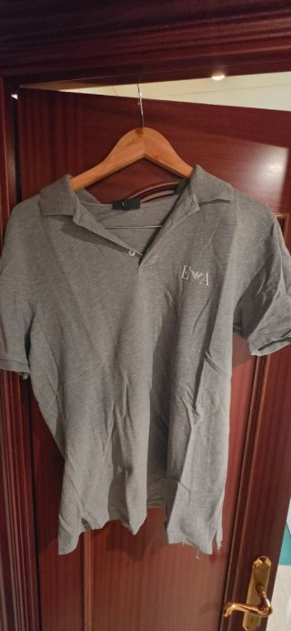 Polo Emporio Armani Gris