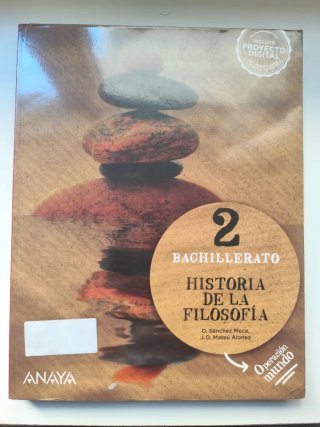 Historia de la Filosofía, 2 Bachillerato, Opera...