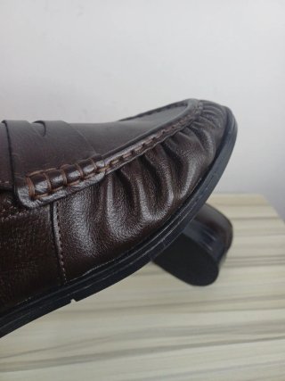Mocassini uomo pelle marrone tg 42