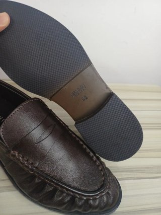 Mocassini uomo pelle marrone tg 42